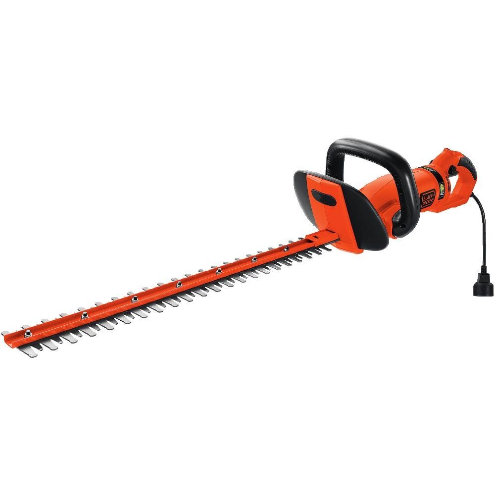 BLACK+DECKER HH2455 3.3-Amp HedgeHog Hedge Trimmer with Rotating Handle And Dual Blade Action Blades