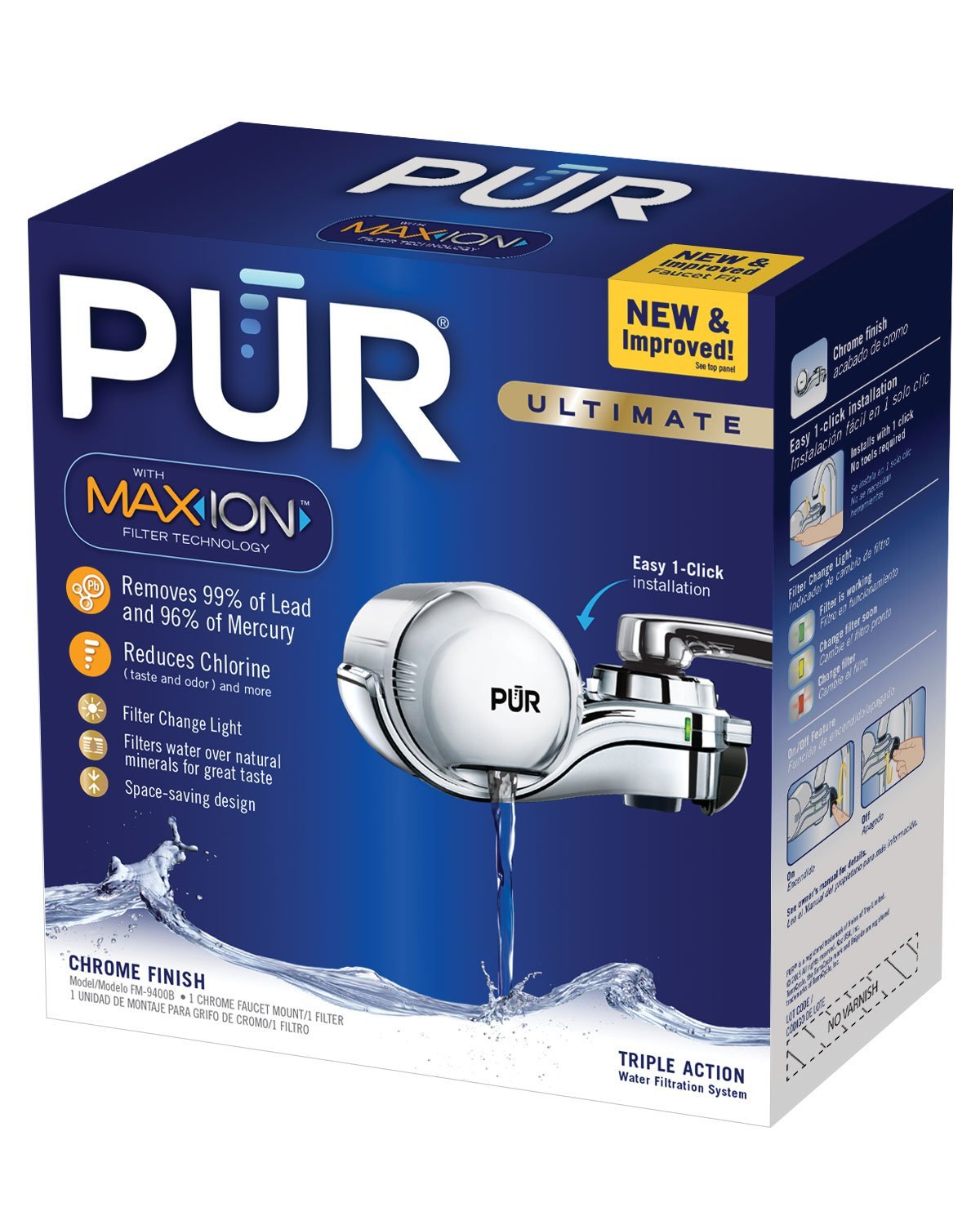 pur water filter faucet