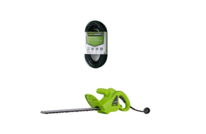 Greenworks hedge trimmer With Extention Cord