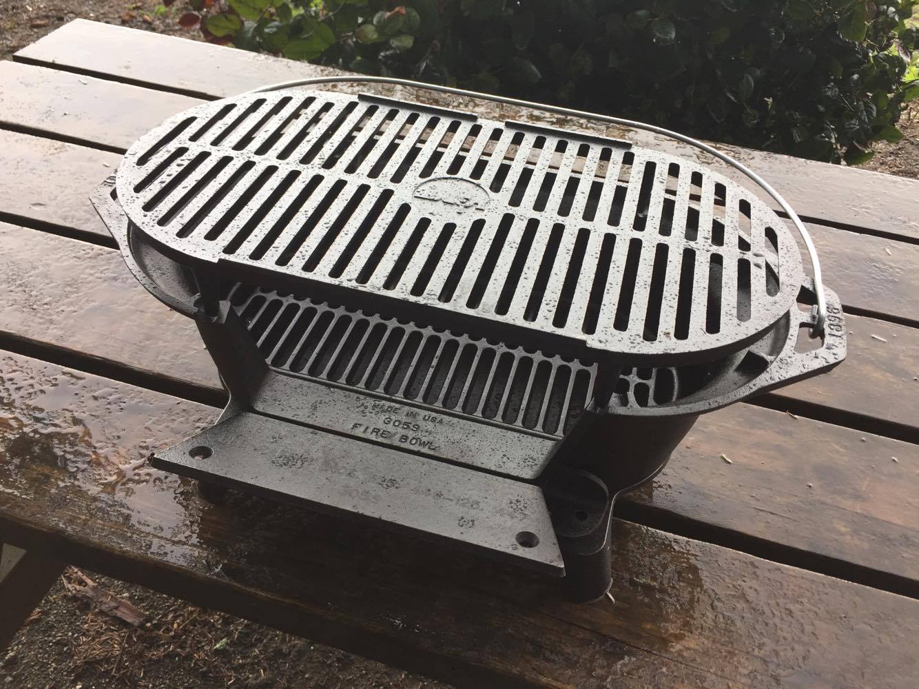 Grill Review: Lodge L410 Pre-Seasoned Sportsman's Charcoal Grill - Grill  Girl