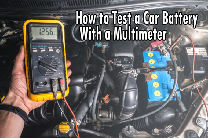 Test Car Battery with Multimeter